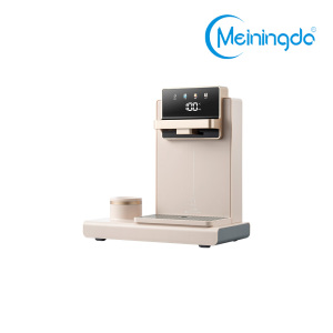 Champagne colored hotel water dispenser