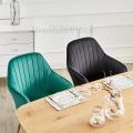 Nordic Ins Net Red Desk Chair Dining Chair Light Luxury Simple Home Cafe Back Makeup Nail Stool