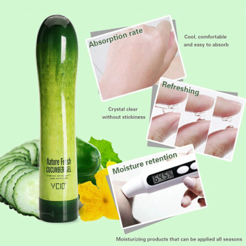 Natural Fresh Cucumber Hydrating Gel Moisturizing Skin Care Mask Aloe Vera Soothes Cucumber Skin Care Repair