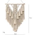 Hand-woven Pendant Macrame Wall Hanging Art Woven Tapestry Bohemian Crafts Decoration Gorgeous Tapestry For Home Bedroom