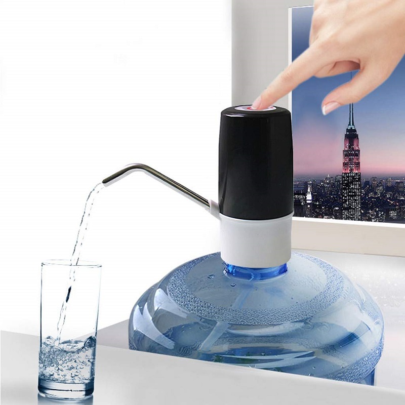 5W Electric Water Pump Dispenser Drinking Bottle Switch USB Charging Portable Gallon USB Charging Water Treatment Appliances