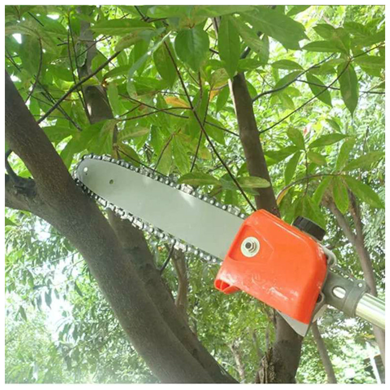 Lawn Mower/brush Cutter/weeder/hedge Trimmer Accessories,saw Tree/high Branch Saw,gear Box Assembly with Guide Chain