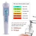 New Portable 4 in 1 pH/EC/TDS&Temperature Meter PH test pen Waterproof Digital Drinking Water Water Quality Monitor