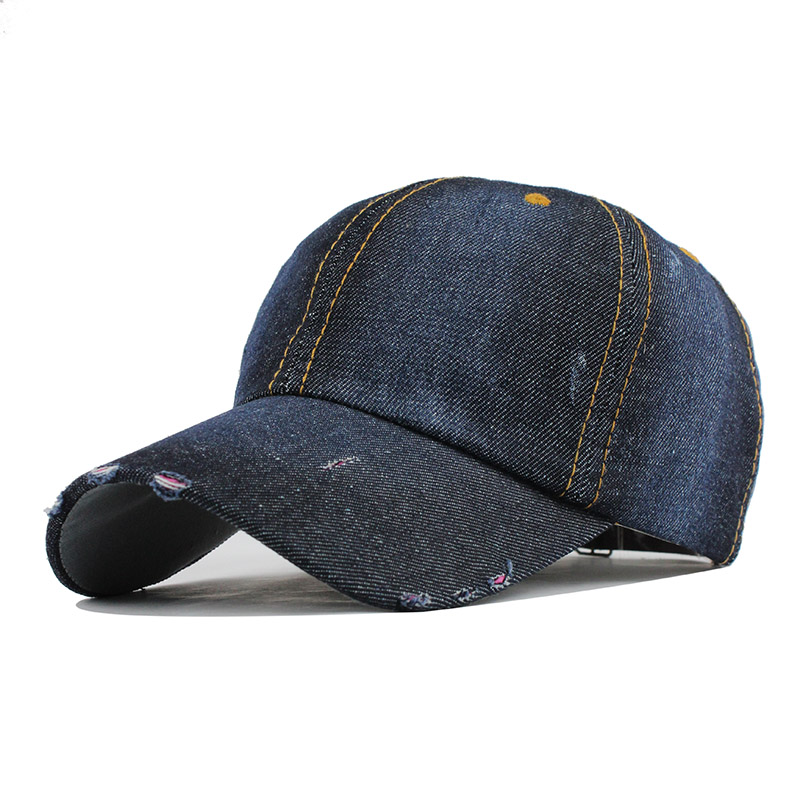 [FLB] Unisex Cowboy Baseball Cap Fall Casual Sanpback Hats For Men And Women Outdoor Sport Denim Jeans Hip Hop Wholesale F220