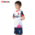 Custom Sportswear Soccer Jerseys Football Wear Uniforme Futebol For Children Kids Team Goalkeeper Football Form goleiro