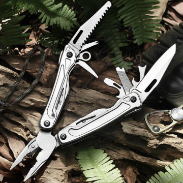 Multifunctional EDC Tools Saw Bottle Opener Wire Cable Cutter Multitool Plier Camping Survival Folding Knife Hand Tool Plier