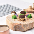 SHENHONG Cake Decorating Mold Peanut 3D Silicone Baking Mould For Chocolate Brownie Mousse Make Dessert Tools