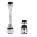 360 Degree Rotate Swivel Kitchen Faucet Aerator Adjustable Dual Mode Sprayer Filter Diffuser Water Saving Nozzle Shower Spray