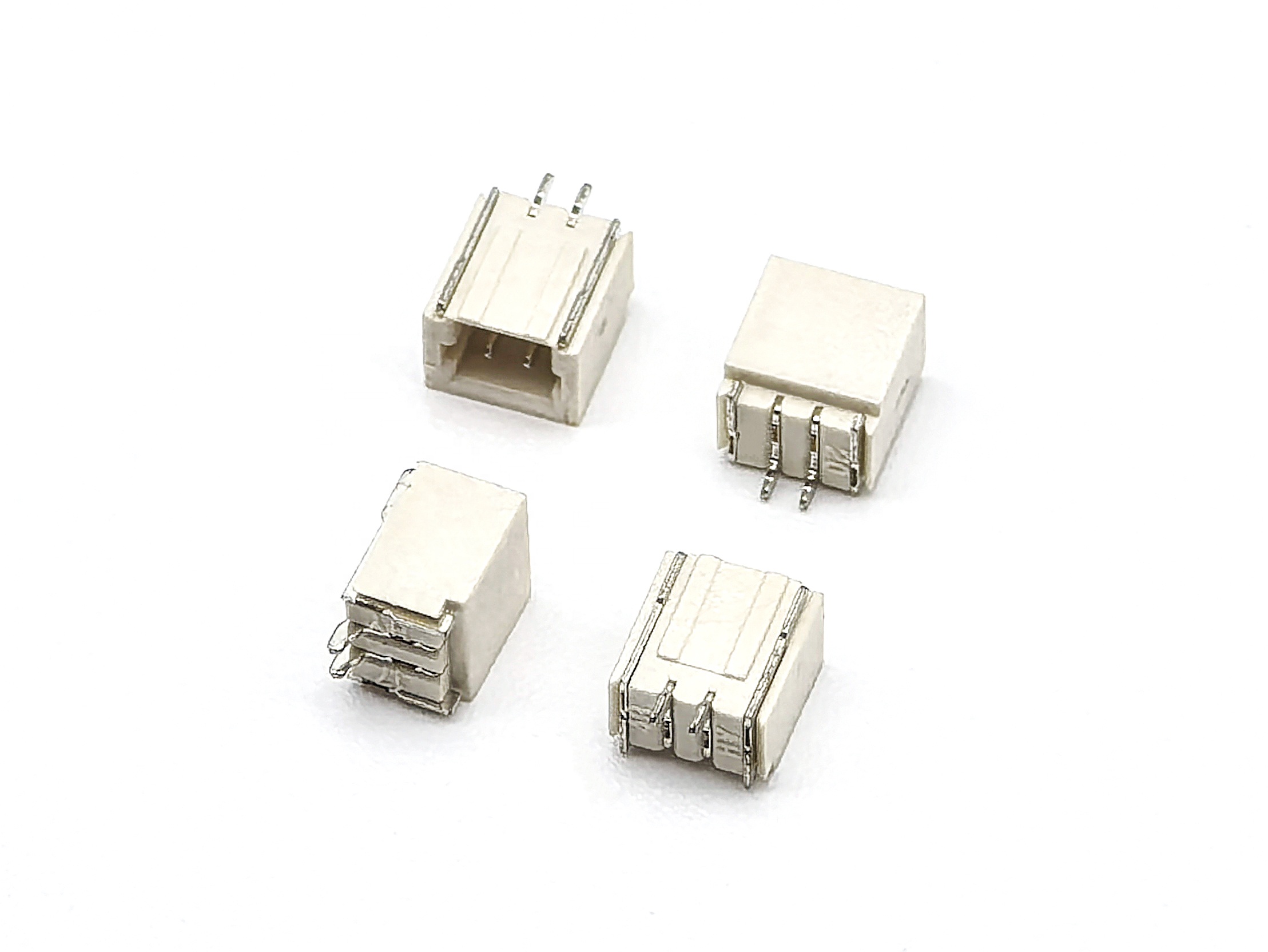 SH1.0mm Pitch Wafer Right Angle SMT Pin  header Connector 2P
