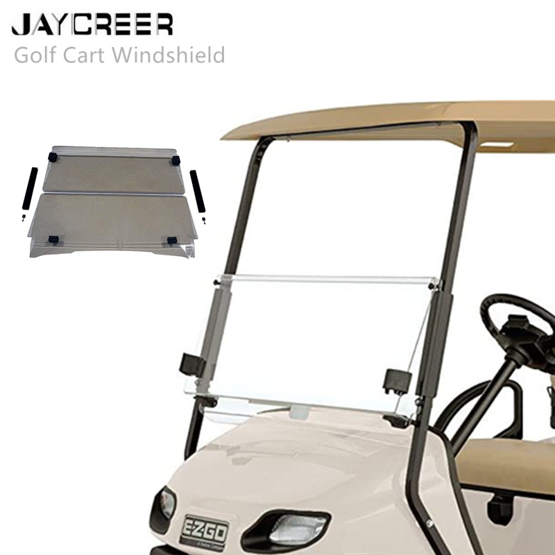 JayCreer Club Car DS Golf Cart Tinted Or Clear Color Windshield Customized Other Golf Carts Windshield
