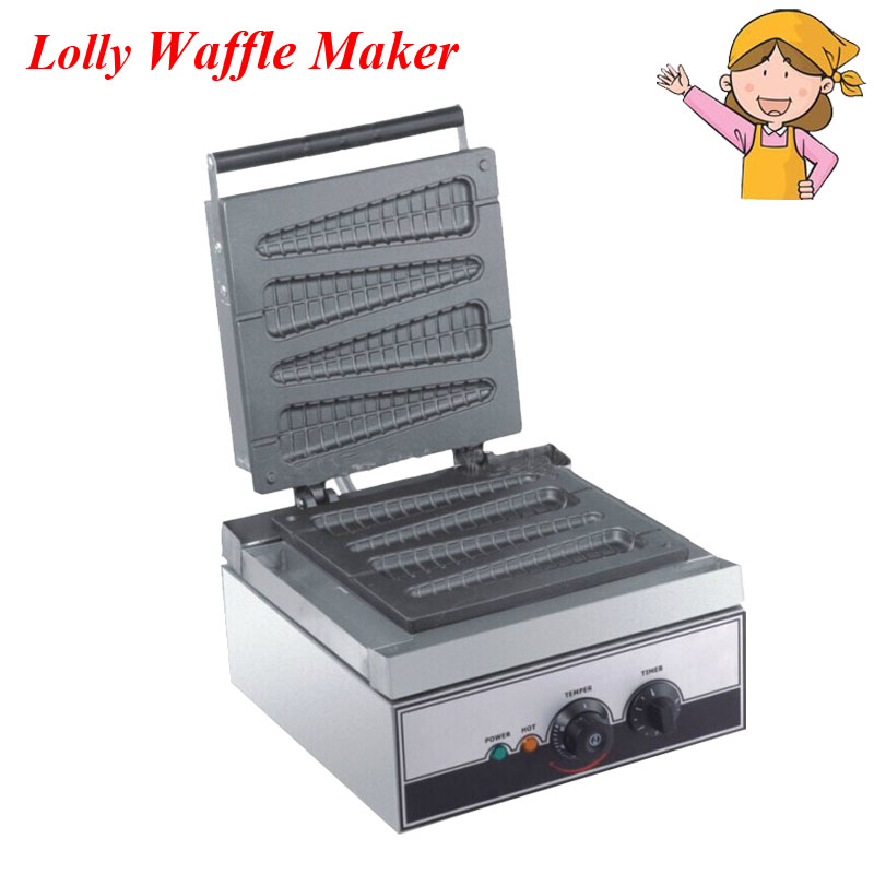 Hot Sale Waffle Maker 220/110V Electric Lolly Waffle Maker Muffin Baker French Waffle EB-Q9