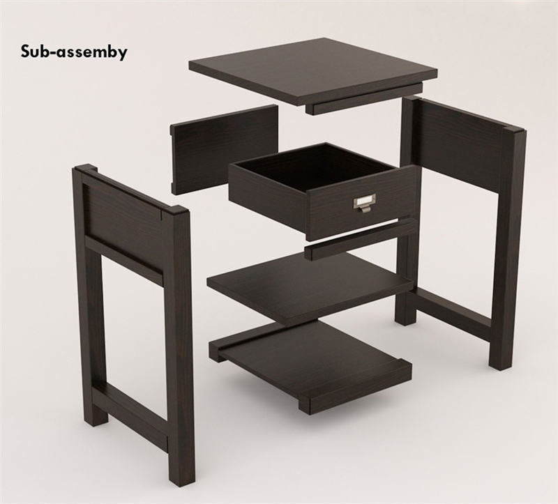 Modern Wooden Computer Desks