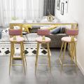 NEW Bar table light luxury simple long table Yang net red wall high table home Nordic partition bar chair
