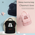 Disney Diaper Bags for Mom Waterproof Large Capacity Maternity Backpack Bebe Baby Care Mummy Nappy Bag Travel Stroller Bags USB