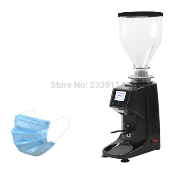 Titanium alloy grinding disc 500g hopper/ touch screen turkish coffee grinder/coffee bean grinder