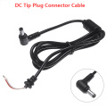 1pcs DC Tip Plug Connector Cable 90 Degree Right Angle DC Power Cable Cord For Toshiba Asus Laptop Adapter 5.5x2.5mm