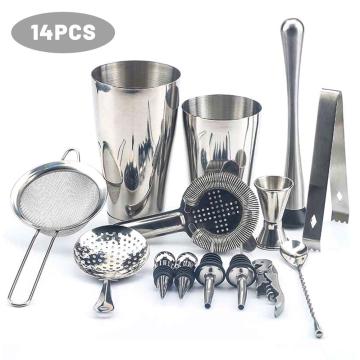 Pcs/set 450ml 600ml 800ml Stainless Steel Cocktail Shaker Mixer Drink Bartender Browser Kit Bars Set Tools With Wine Rack Stand