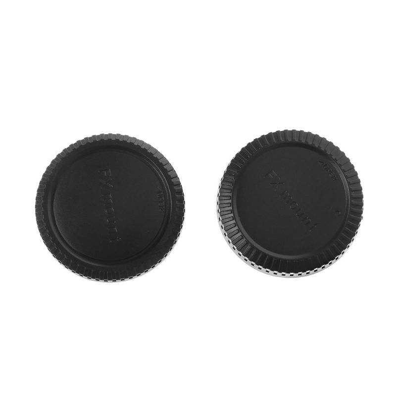 Rear Lens Body Cap Camera Cover Anti-dust Protection Plastic Black for Fuji Fujifilm FX X Mount