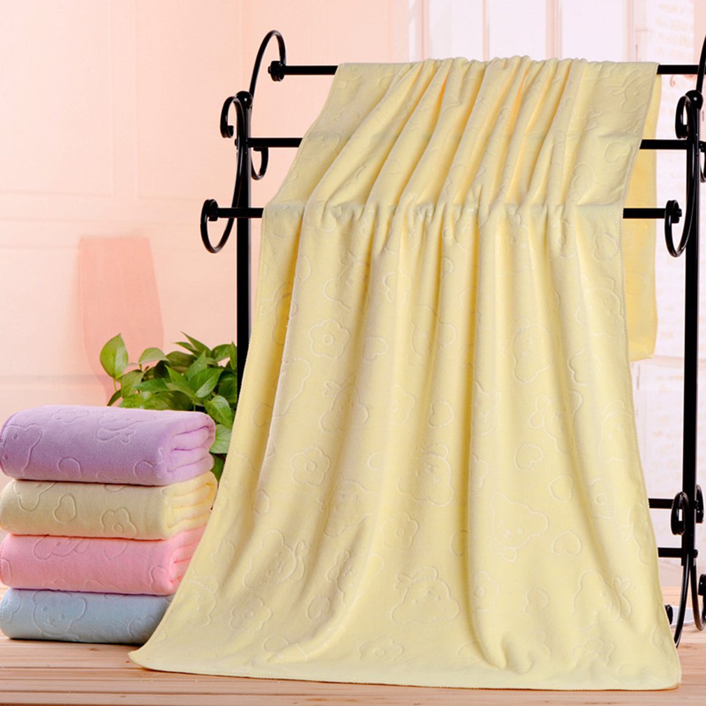 Super Absorbent Wearable Bath Towel Quick-drying Thickening Microfiber Bath Robes Home Bath Towels For Baby Adults Women