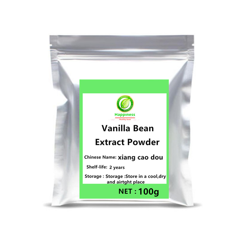 High quality Madagascar Vanilla Bean Extract Powder festival top Nutrition adjustable Milkshake Vanilla Planifolia free shipping