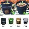 10/7/4Gallon Plant Grow Bag Tomato Potato Strawberry Vertical Herb Growth Pots Breathable for Outdoor Garden Greenhouse Tools