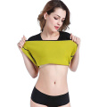 CXZD Women's Neoprene Bodyshaper Hot Black Slimming Waist Slim Fitness Shapers Tops T-shirt Women Intimates Clothing