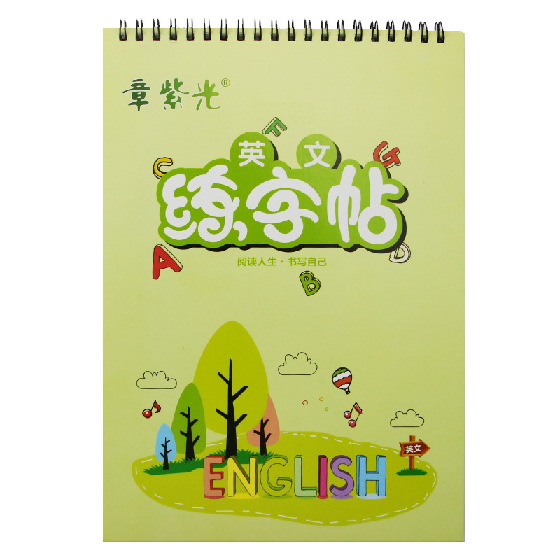 English Writing Calligraphy Copybook for Adult Children Exercises Calligraphy Practice Word Book Libros Beginners Ltalic