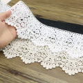 9cm 1yard Voile Lace High Quality 100% Cotton Lace Fabric Free Shipping