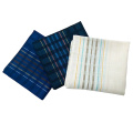 3 Pack Check Pattern Handkerchiefs for Men Party Pocket Square Gift Set 16x16'