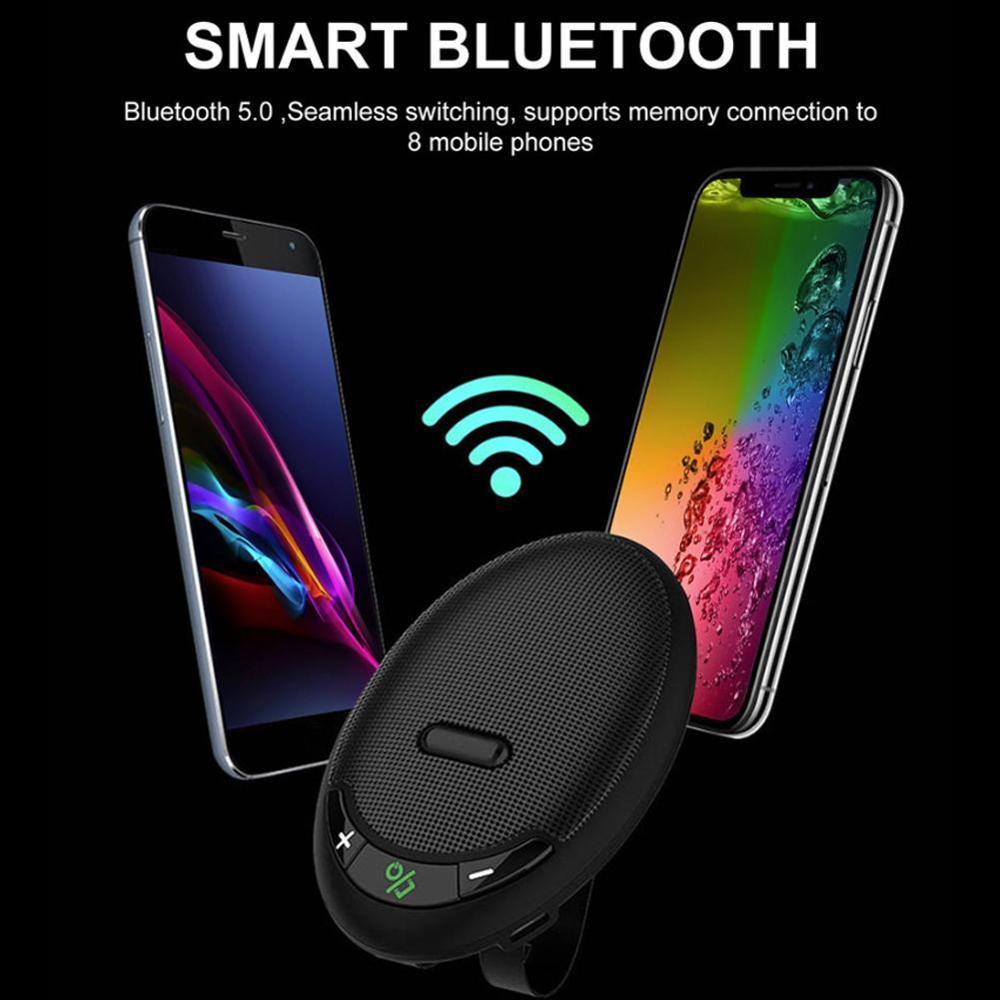 Multipoint Speakerphone Bluetooth V5.0 EDR Wireless Dropship Kit MP3 For IPhone Android Music Bluetooth Player Handsfree Ca F7K6