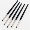 5pcs Small Pottery Clay Sculpture Carving Tools Silica Gel Pen Painting Nail Brush Set Different Shapes Art Craft Supplies