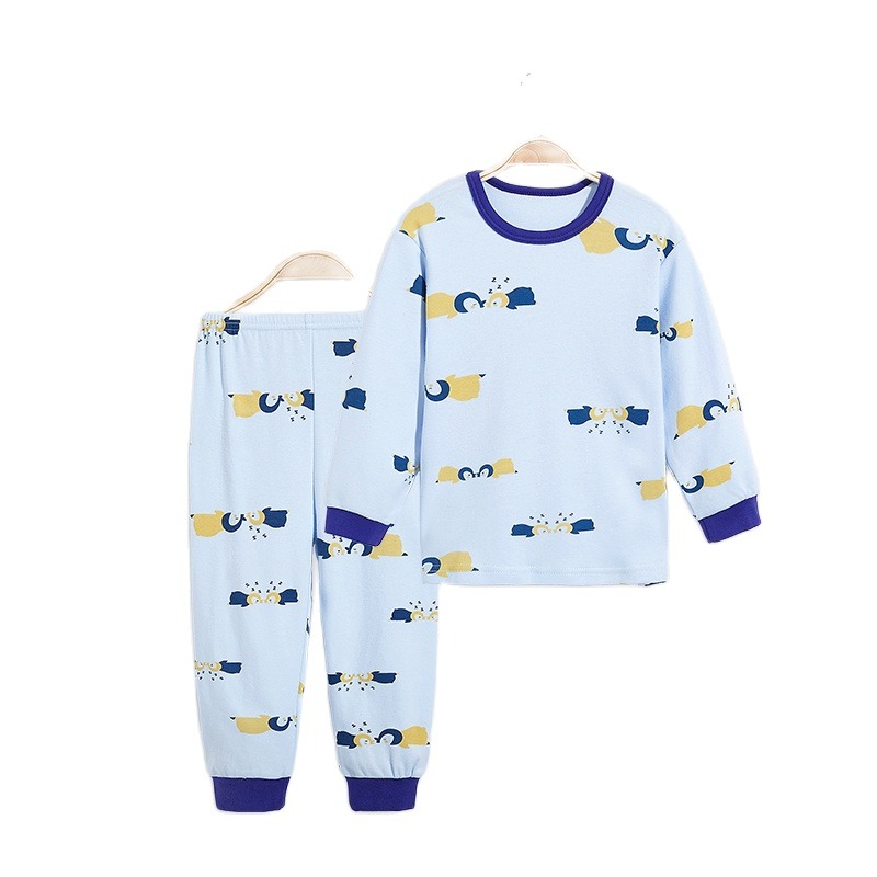 Baby Kids Pajamas Sets Cotton Boys Sleepwear Suit Autumn Girls Pajamas Long Sleeve Pijamas Tops+Pants 2pcs Children Clothing