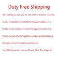 duty fee shipping