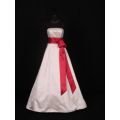 JLZXSY 2.5inch X 120inch Satin Ribbon Wedding Belt/Bridal Sash/Evening Dress Belt Duble Faced Satin Ribbon Choose Color