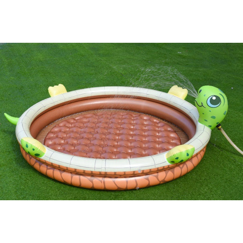 Turtle air Kids Paddling Pool With Sprinkler for Sale, Offer Turtle air Kids Paddling Pool With Sprinkler