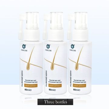 HAIRCUBE 3Pcs Fast Hair Growth Essence Anti Hair Loss Treatment hair care products Dense Thick Nourish Hair Roots Regrowth spray