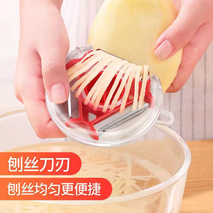 Magic Trio Peeler Set Slicer Stainless Steel Peeler Shredder Julienne Cutter Multi Peel Blade Zesters Grater Kitchen Tool