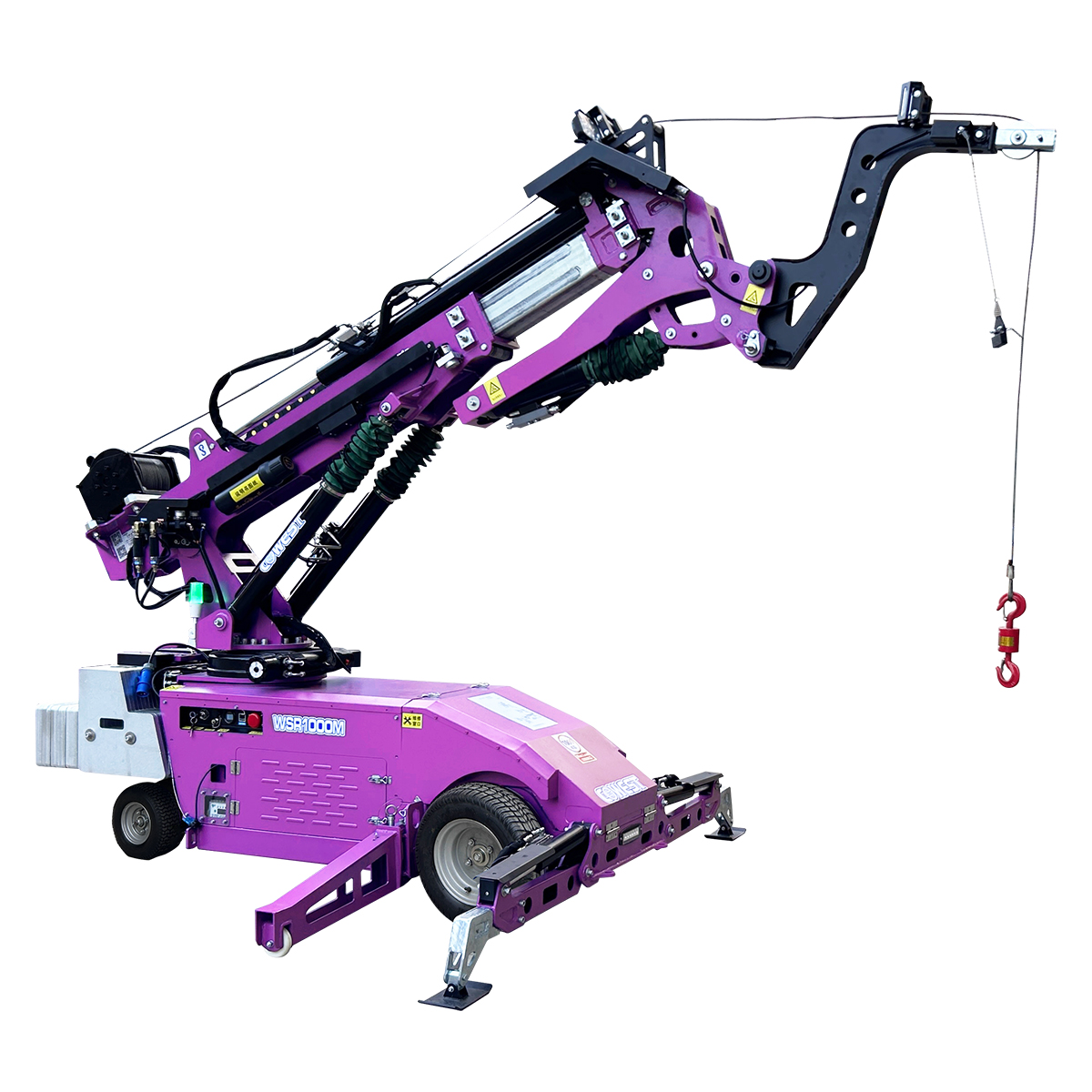 1000kg Glass Installation Manipulator  5m Lift, 2200mm Extension, 3 Tool Heads  Cowest (1)