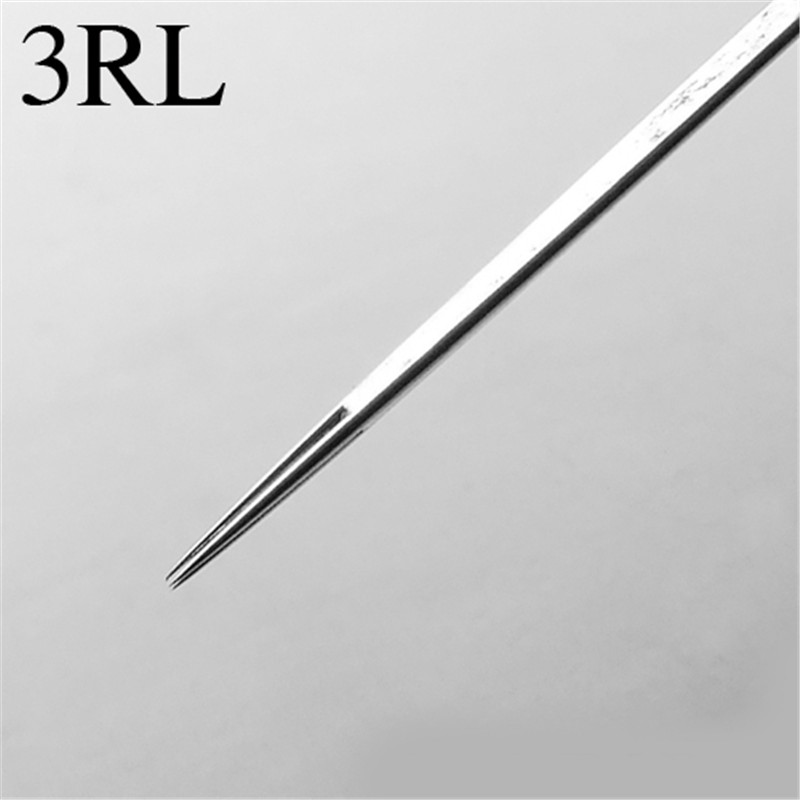 200PCS/Lot Disposable Sterile 3RL Round Liner Tattoo Needles for Tattoo Machine Blister Packaged
