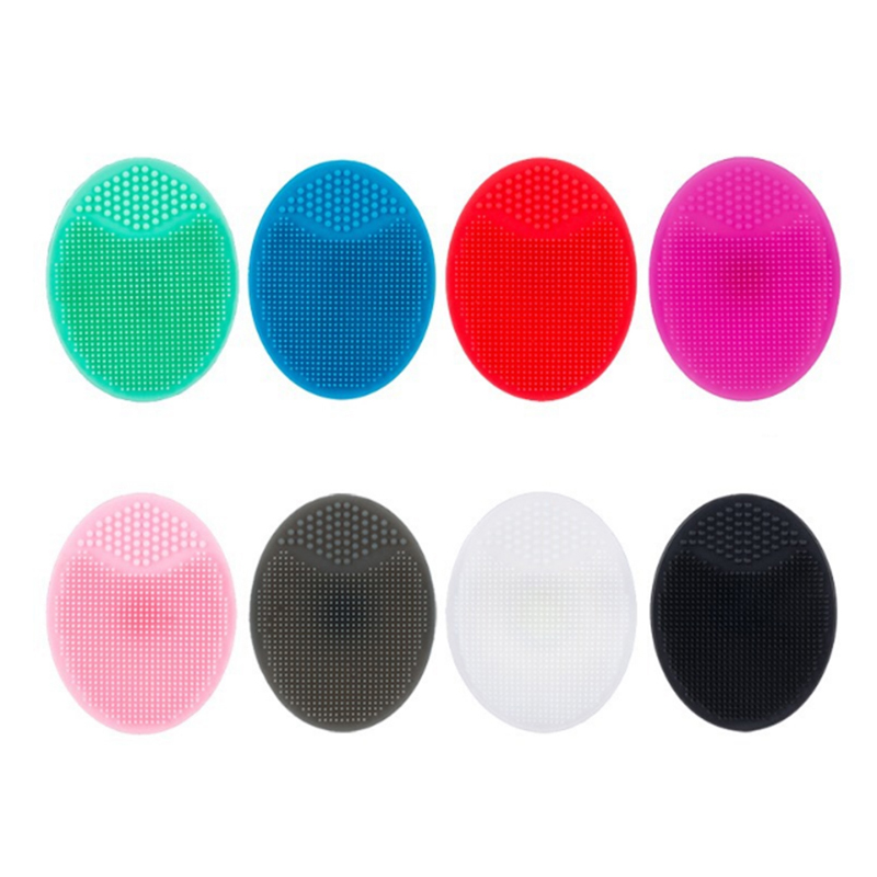 Silicone Cleansing brush Washing Pad Facial Exfoliating Blackhead Face Cleansing Brush Tool Soft Deep Cleaning Face Brush TLSM2