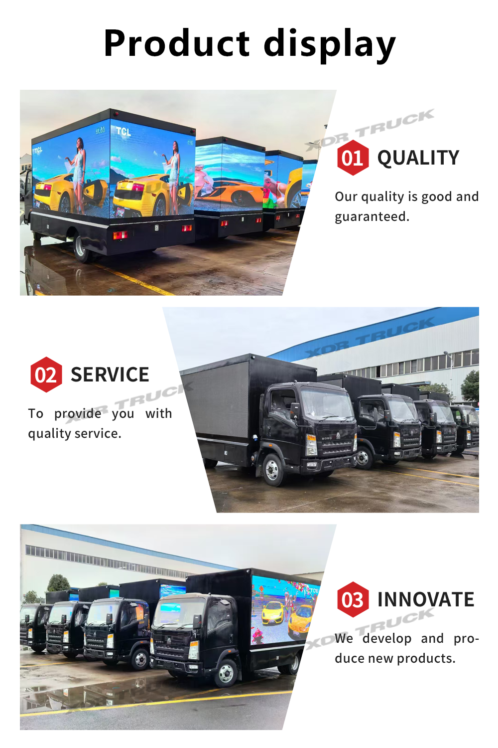 HOWO P4 LED advertising truck