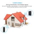 300m Remote Home Welcome Doorbell Wireless Doorbell IP68 Waterproof EU US Plug 55 Songs Door Bell Indoor Chime Black & White