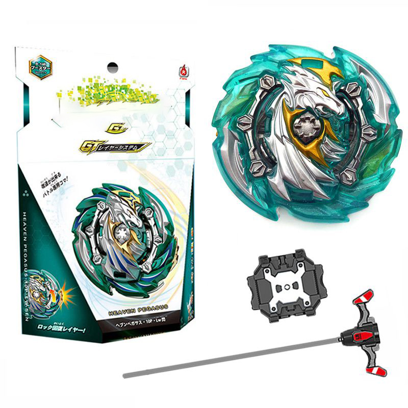 Burst GT Booster B148 HEAVEN PEGASUS.10P.Lw Spinning Top with Launcher Juguetes Metal Fusion Gyroscope Toys for Children Boys