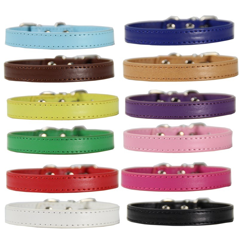 Leather Dog Collar Luxury
