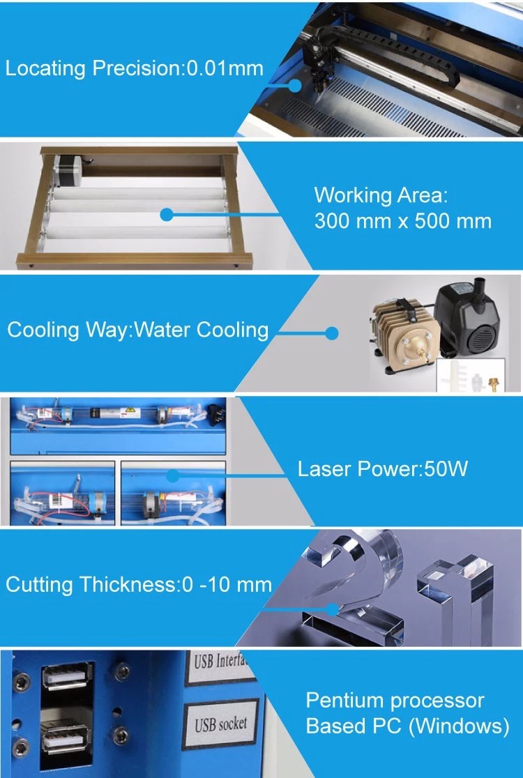 MACHINE DE COUPE AU LASER 40W 40W LASER CUTTING MACHINE