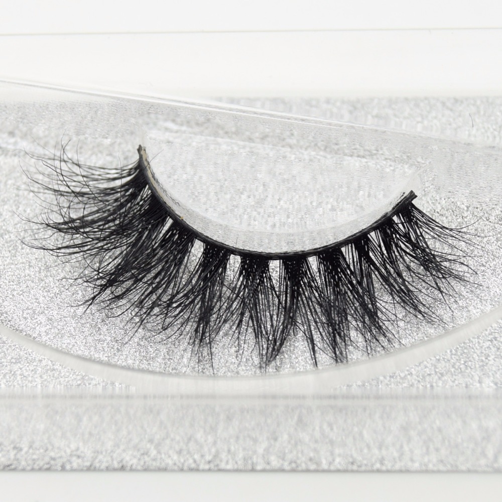2pairs Visofree Mink Eyelashes 3D Mink Lashes Full Strip Lashes Criss-cross Handcrafted Cotton Band False Lashes D20 A21 Lash