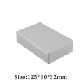 White Plastic Waterproof Cover Project Electronic Instrument Case Enclosure Box 125x80x32mm