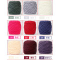 Jiwuo 200g Soft Silk Milk Cotton Yarn Thick Yarn Knitting Lover Scarves Hand Knitting Wool Crochet Yarn Weave Thread DIY Sweater