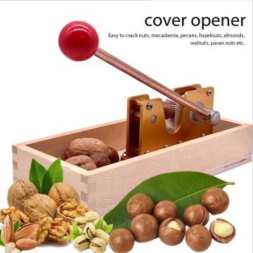 Nutcracker Nut Tongs Walnuts Heavy Duty Macadamia Opener Peeling Machine With Handle For Hazelnuts Almonds Fruit Opener