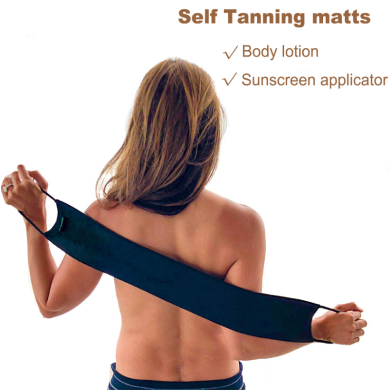 Back applicator for tanning cream, Self tan back applicator mitt for tanning lotion/cream,self tanner and bronzers,removal glove
